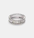 Bucherer Fine Jewellery 18kt white gold ring with diamonds