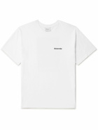 thisisneverthat - Rose Printed Cotton-Jersey T-Shirt - White