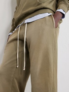 Les Tien - Straight-Leg Cotton-Jersey Sweatpants - Green