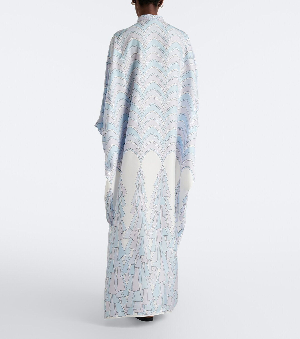 Pucci Baiadera silk twill kaftan