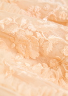 Needle & Thread Carmen Ruffled Tulle Gown Pink
