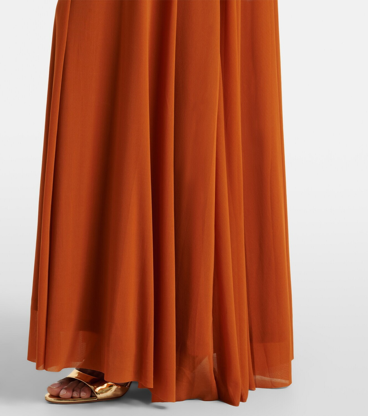 Staud Alessandra halterneck maxi dress