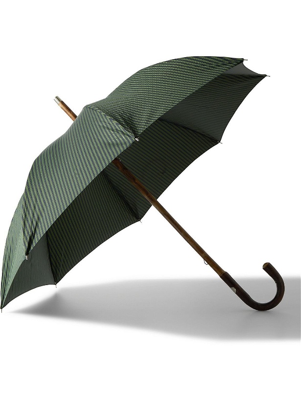 Photo: Francesco Maglia - Striped Chestnut Wood-Handle Umbrella