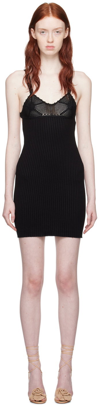 Anna October Black Jade Minidress