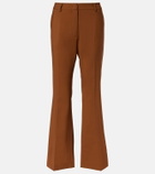 Etro Wool-blend bootcut pants