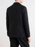 Officine Générale - Leon Double-Breasted Virgin Wool-Twill Suit Jacket - Black