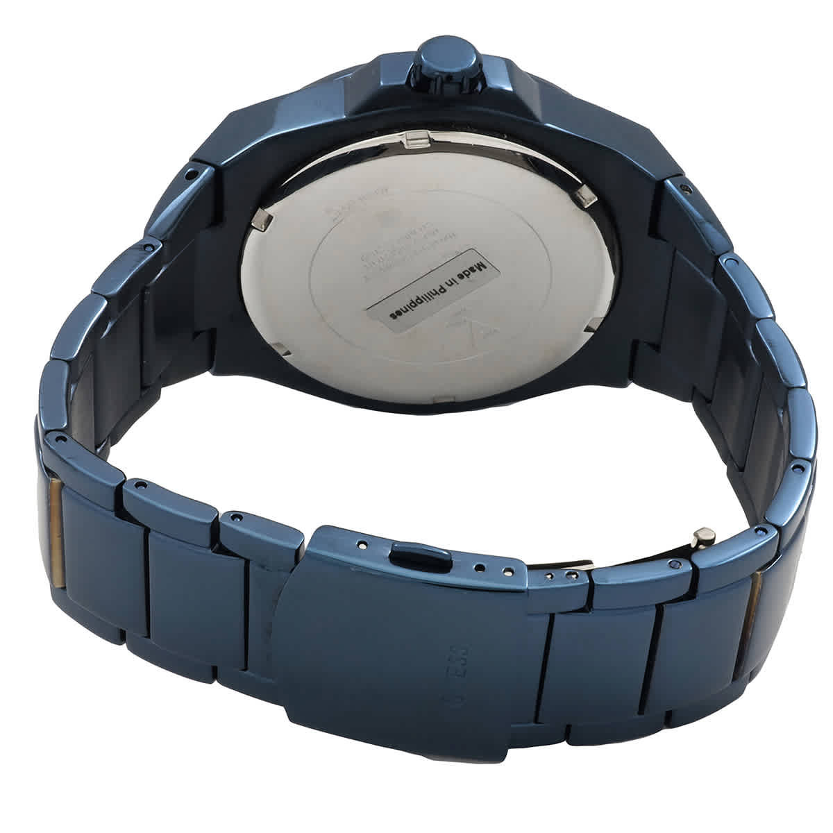 Guess Legacy Quartz Blue Dial Mens Watch W1305G4