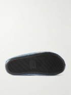 Marni - Fussbett Calf Hair Slippers - Blue