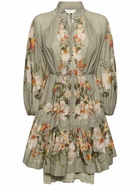 ZIMMERMANN - Lexi Billow Cotton Mini Dress