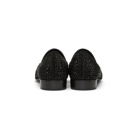 Giuseppe Zanotti Black Patent Pebbled Loafers