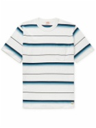 Armor Lux - Striped Cotton-Jersey T-Shirt - White