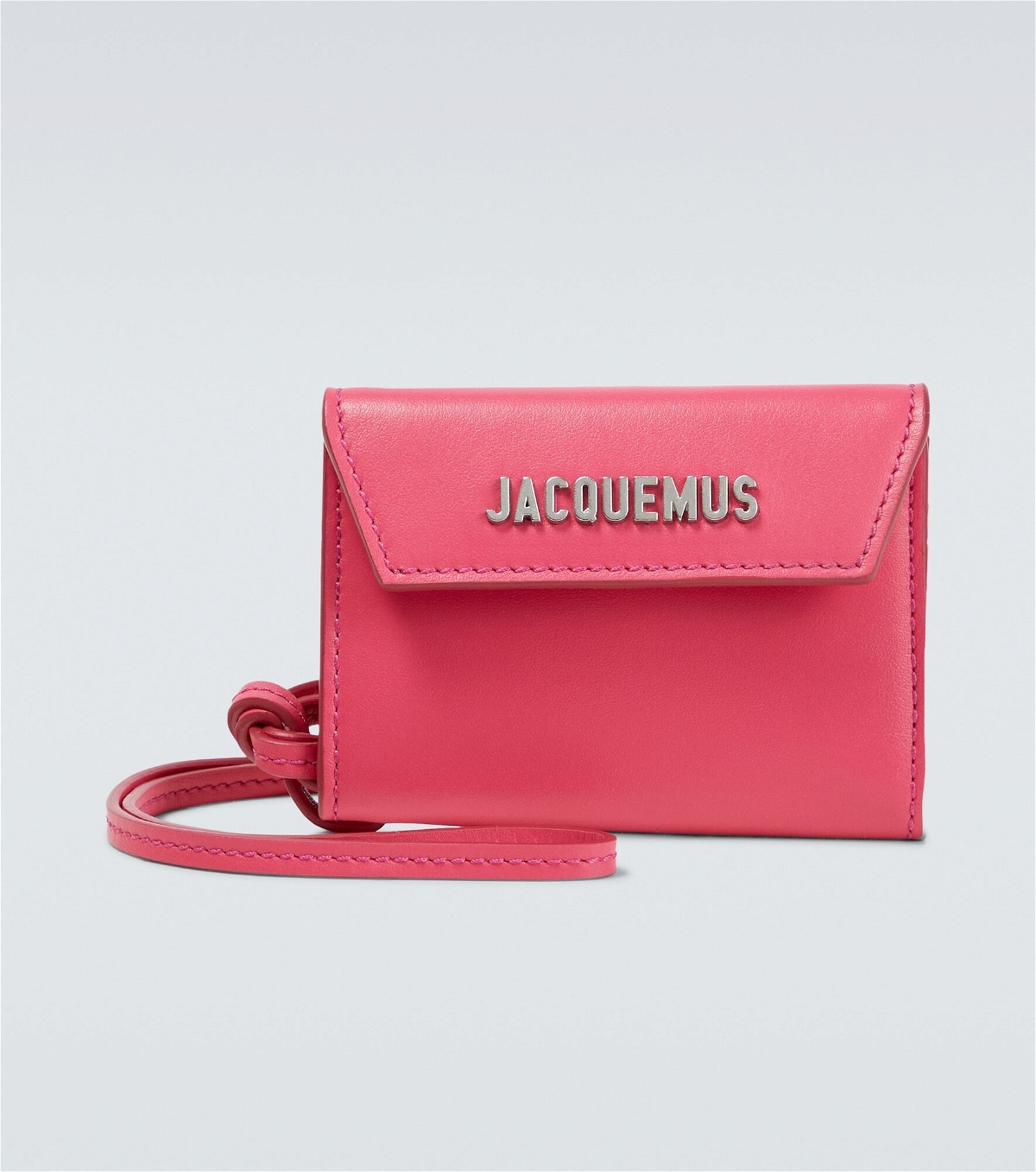 Le Porte Azur Jacquemus leather bag