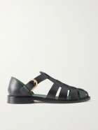 VINNY's - Leather Fisherman Sandals - Black