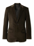 Kingsman - Slim-Fit Cotton-Blend Corduroy Blazer - Brown