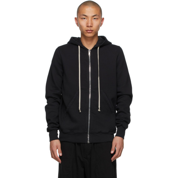 Photo: Rick Owens Drkshdw Black Jason S Zip-Up Hoodie