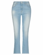 Manila Grace Womens Jeans in Blue