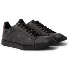 Berluti - Stellar Logo-Print Full-Grain Leather Sneakers - Black