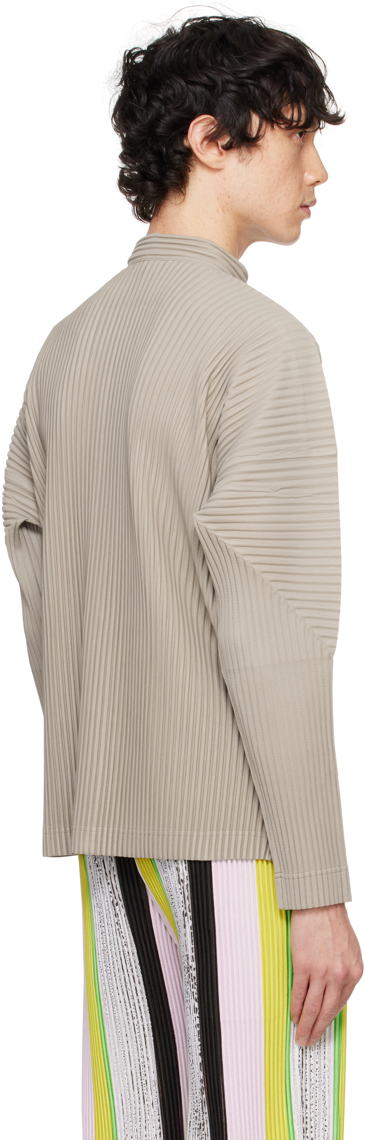 HOMME PLISSÉ ISSEY MIYAKE Beige Monthly Color September Shirt