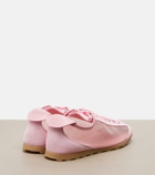 Jacquemus Tennis suede-trimmed sneakers