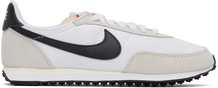 Photo: Nike Beige & White Waffle Trainer 2 Sneakers