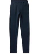 Schiesser - Vincent Tapered Organic Cotton and Lyocell-Blend Jersey Sweatpants - Blue
