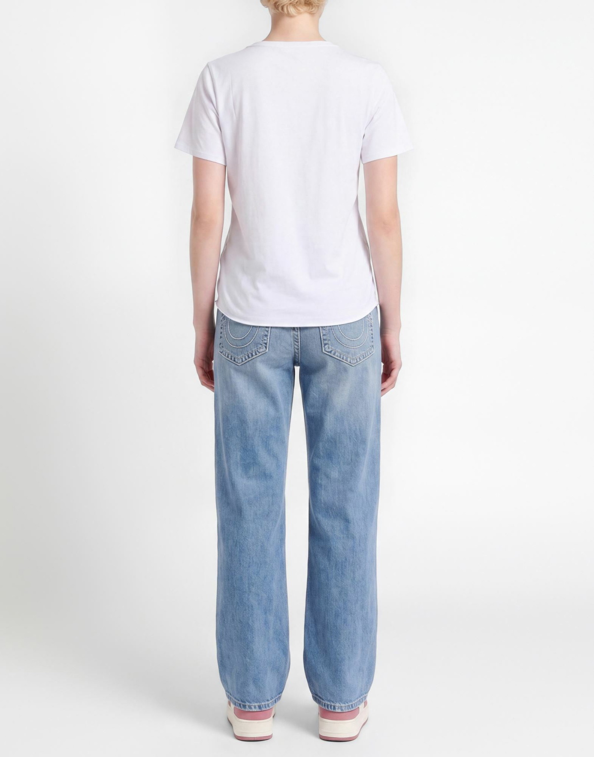 True Religion Womens T-shirt in White