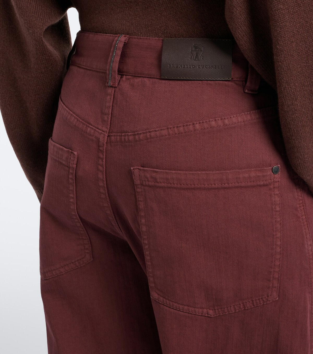 Brunello Cucinelli Monili barrel-leg jeans