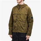 C.P. Company Men's Chrome-R Hooded Jacket in Ivy Green