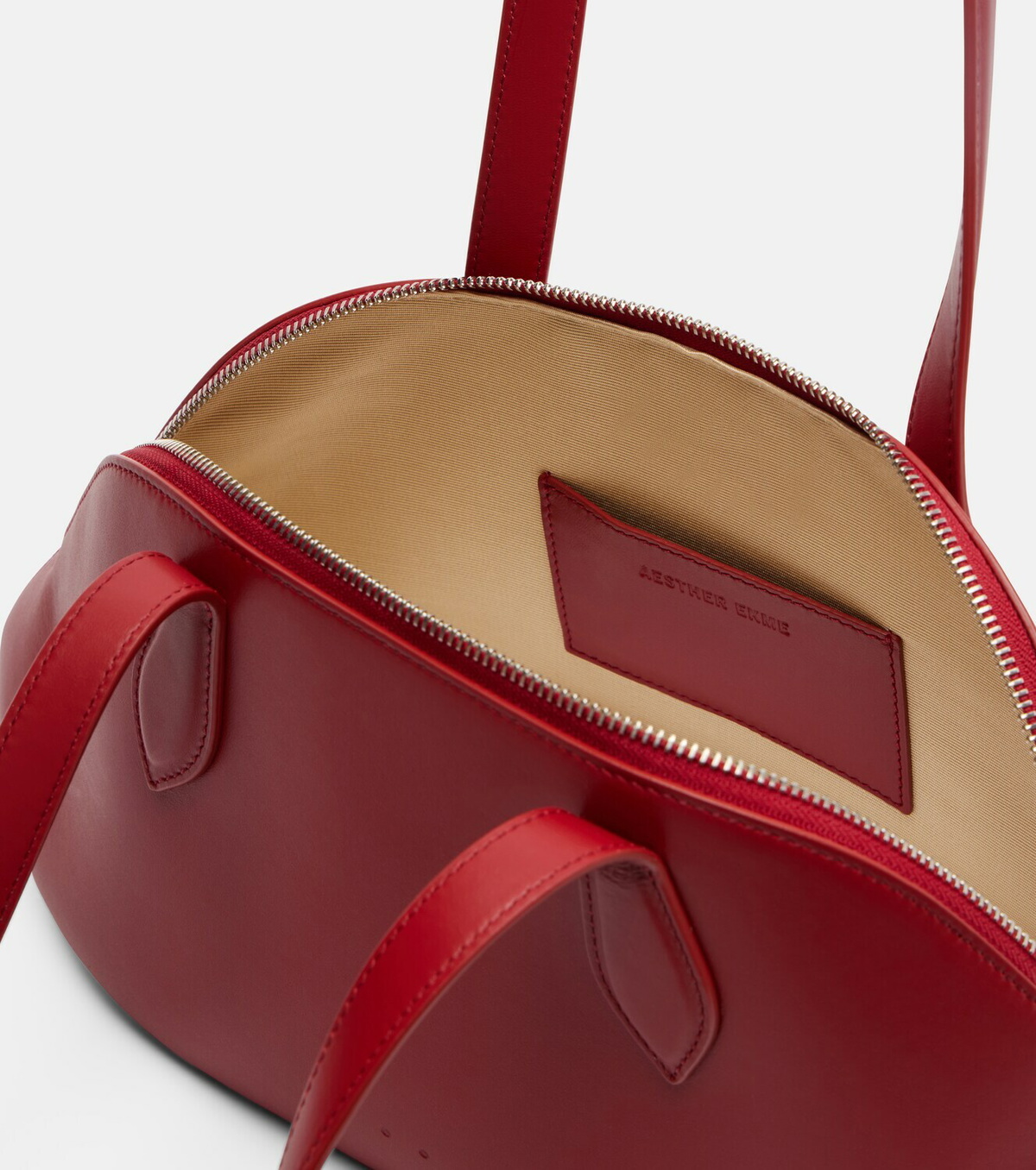 Aesther Ekme Cosmo Medium leather bowling bag