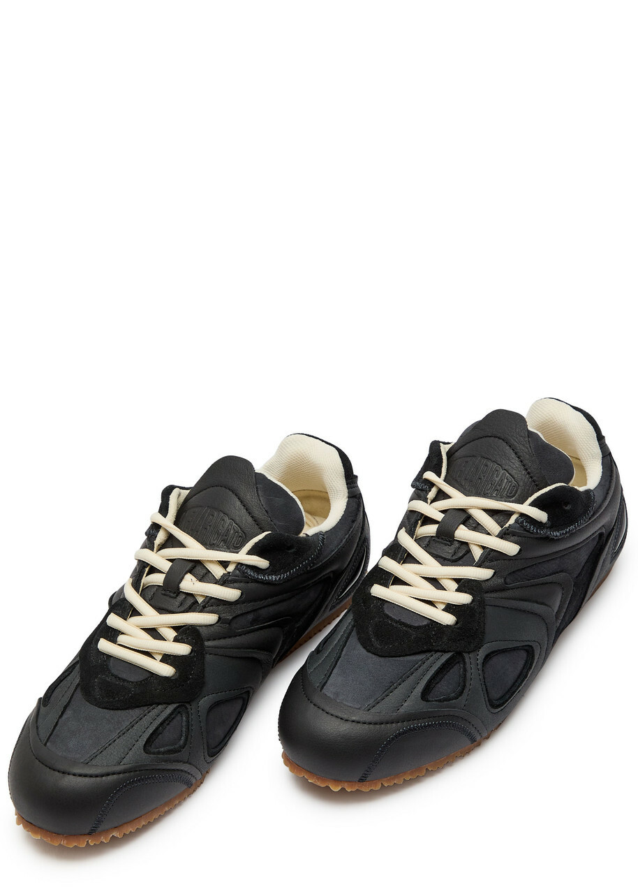 Axel Arigato Slow Runner Panelled Mesh Sneakers Black