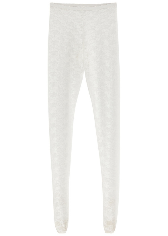 Photo: Self-portrait X Christopher Kane Lace Tights Cream