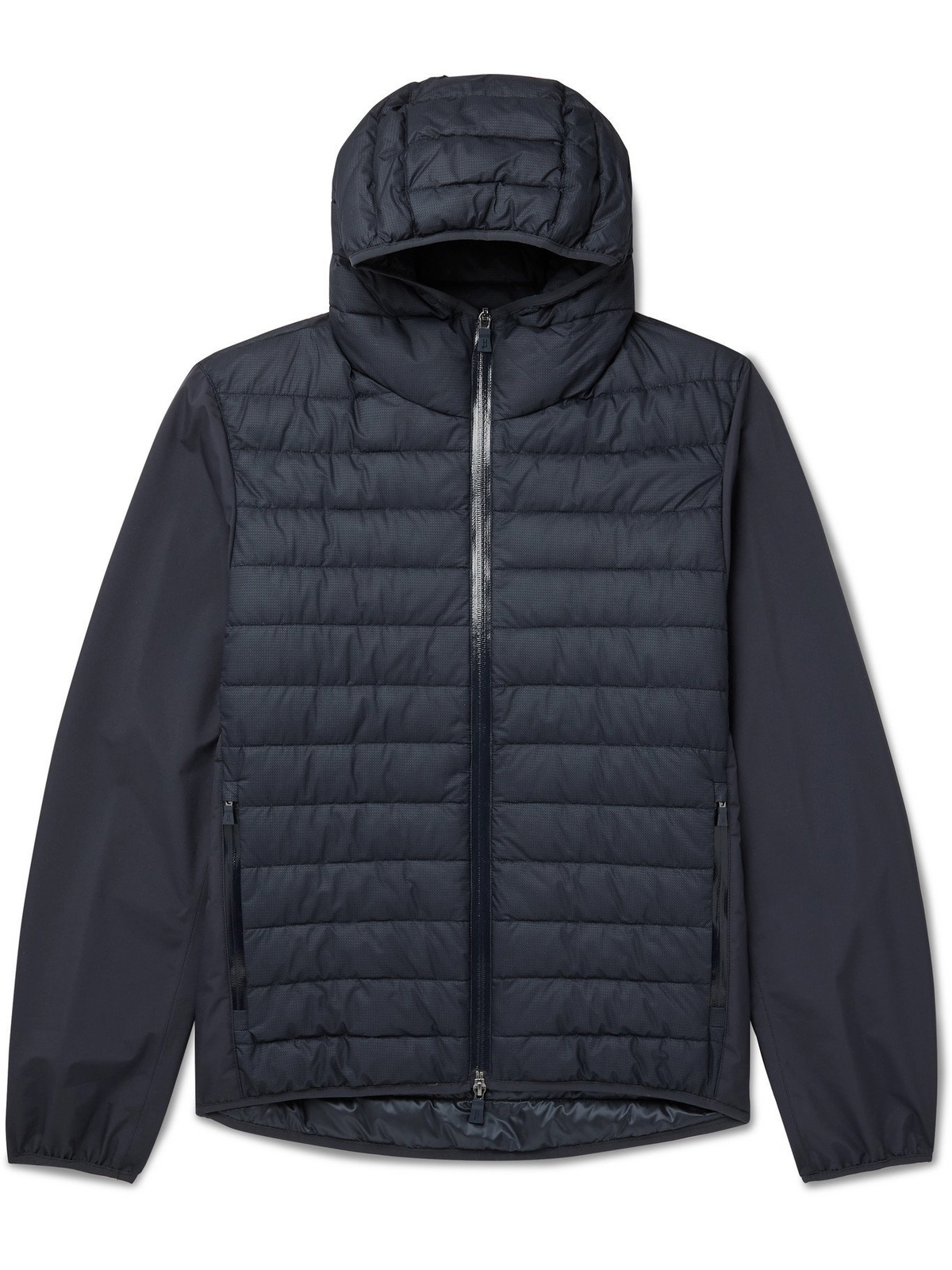 HERNO LAMINAR - Quilted GORE-TEX PACLITE Down Jacket - Blue