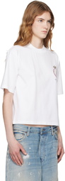 Off-White White Royal Crown Boxy T-shirt