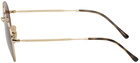 Ray-Ban Gold Metal Sunglasses