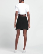 Raf Simons Womens Denim skirt in Black