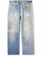 Our Legacy - Third Cut Straight-Leg Printed Jeans - Blue