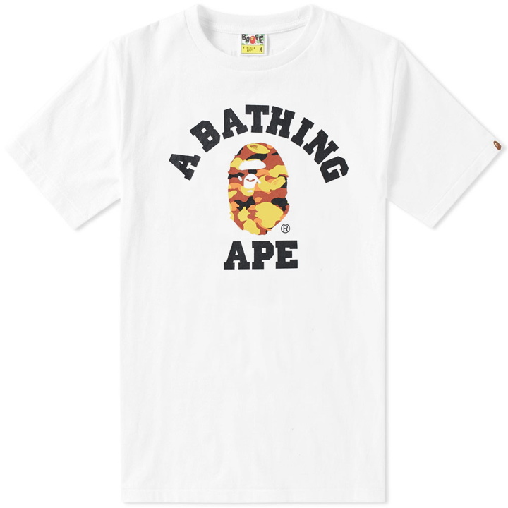 Photo: A Bathing Ape 1st Camo College Tee