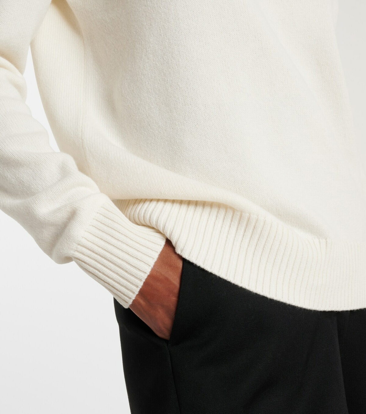 Givenchy Logo wool and cashmere sweater