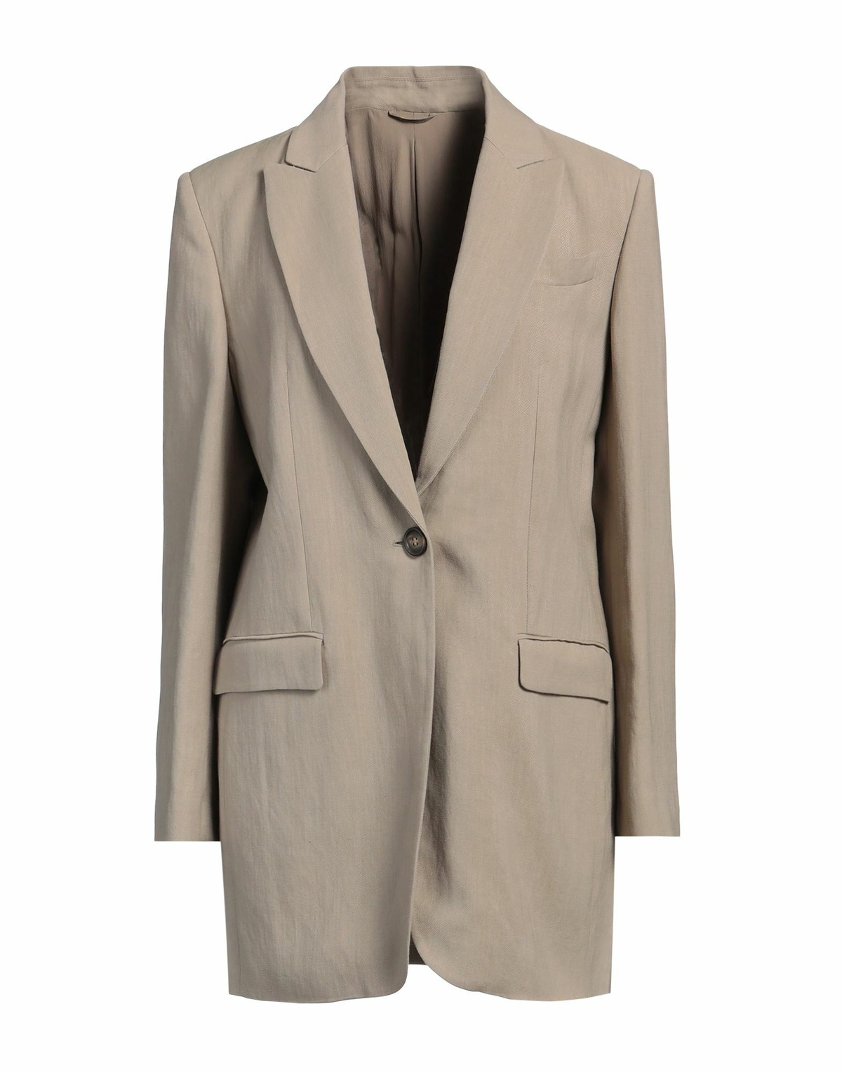 Brunello Cucinelli Womens Blazer Sand