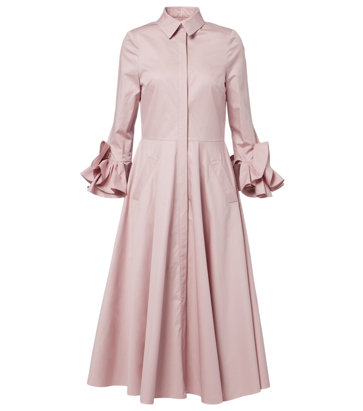 Photo: Safiyaa Belisse cotton poplin shirt dress