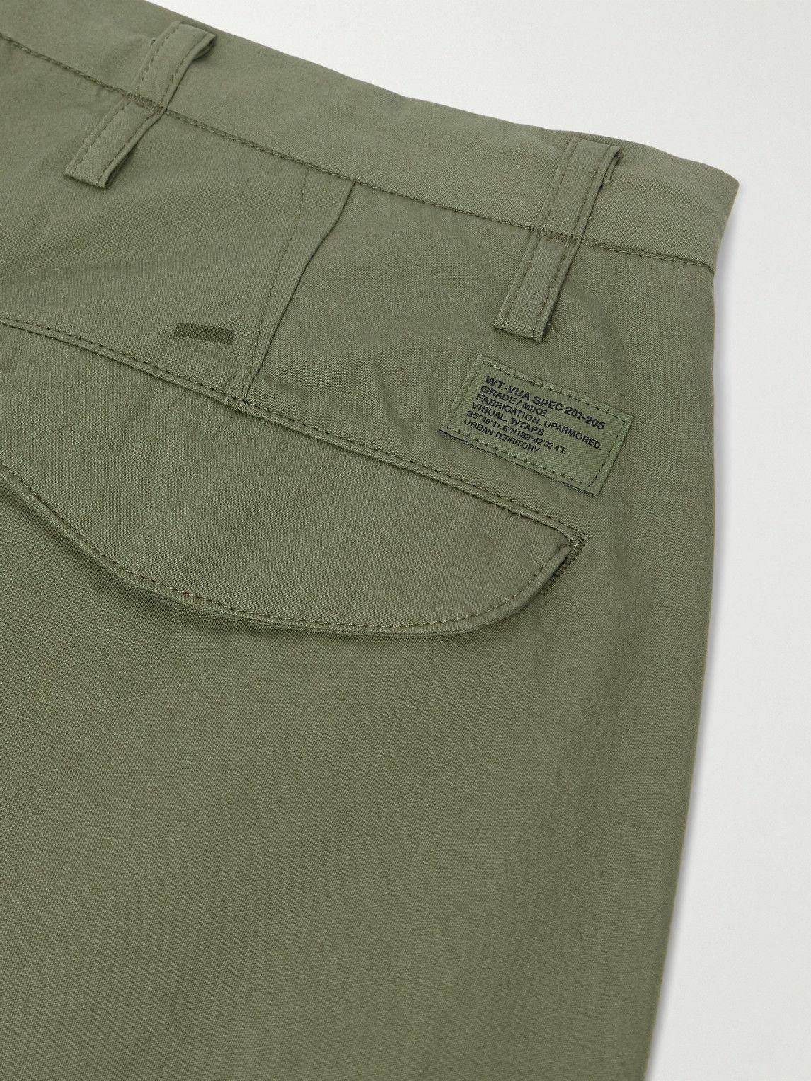 WTAPS - Straight-Leg CORDURA® Nylon Cargo Trousers - Green