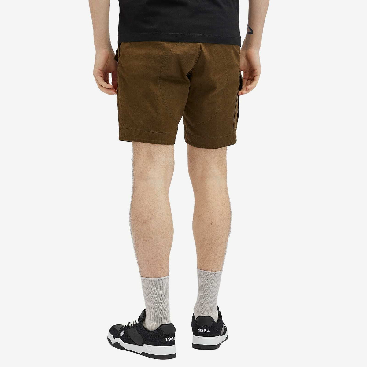 Dsquared2 Men's Sexy Cargo Shorts in Military Green