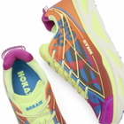 Hoka One One Huaka Pro Sneaker in Fuchsia/Neon Yuzu