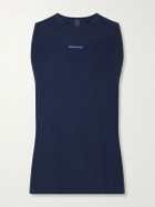 Lululemon - Logo-Print Mesh Running Top - Blue