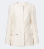 Joseph Myra cotton, linen, and silk-blend blazer