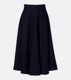 Altuzarra Varda denim midi skirt