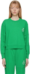 Frame Green Mixed Sweatshirt