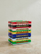 SAINT MXXXXXX - Logo-Printed Color-Block Set of 7 Foldable Boxes
