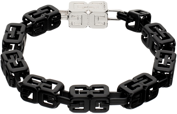 Photo: Givenchy Black G Cube Bracelet