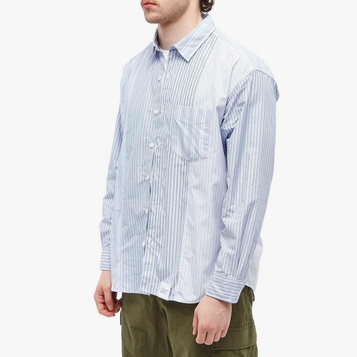 Neighborhood Men's Stripe Shirt in B Neighborhood